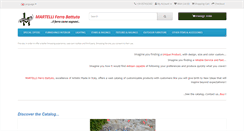 Desktop Screenshot of martelliferrobattuto.com
