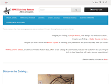 Tablet Screenshot of martelliferrobattuto.com